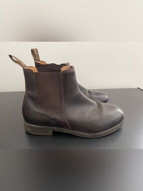 Women’s Xena Workwear Valence SD Chelsea Boot - Dark Brown Leather